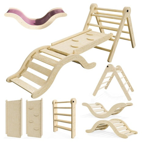 5 in 1 Montessori Play Gym For Kids