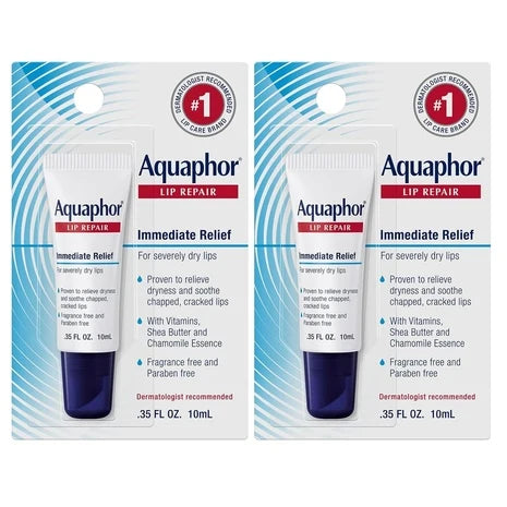 2-Pack Aquaphor Lip Repair Ointment