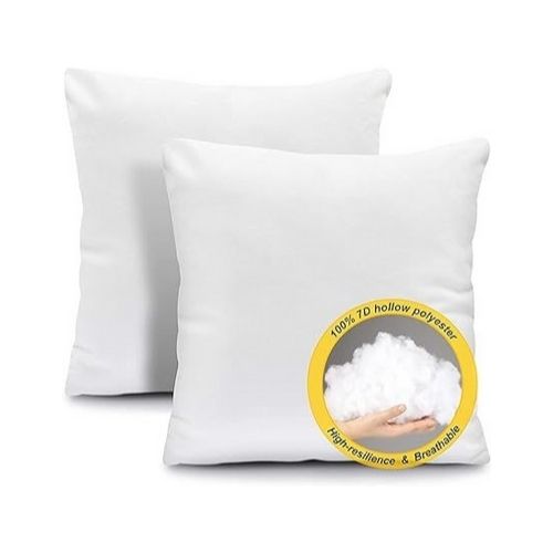 2-Pack 18x18 Inches Pillow Inserts