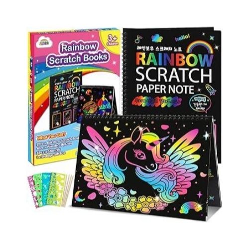 2-Pack Scratch Paper Art Kit