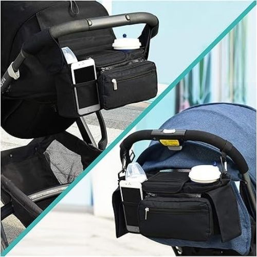 Baby stroller organizer