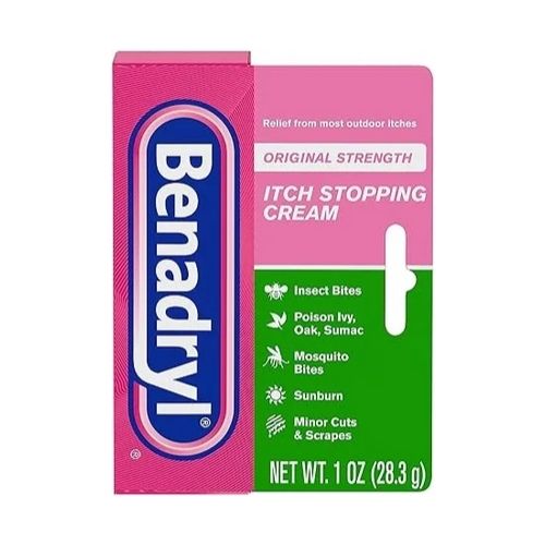 Benadryl Original Strength Itch Stopping Anti-Itch Cream (1 Oz)