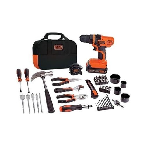 BLACK+DECKER 20V Max Drill & Home Tool Kit