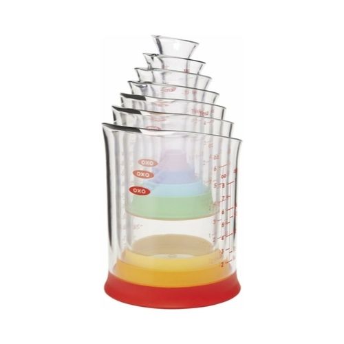 OXO Good Grips 7-Piece Nesting Measuring Beaker Set