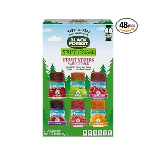 Stretch Island Fruit Strips, Variety Pack (Pack of 48)
