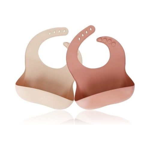 2 Silicone Baby Bibs