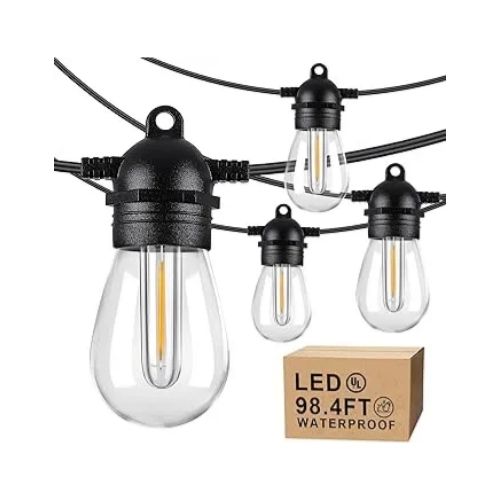 49.2FT Outdoor String Lights