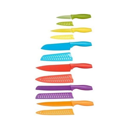 Amazon Basics Color-Coded Kitchen Knife Set