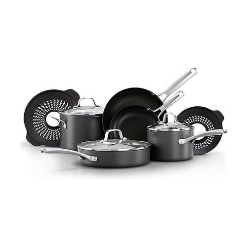 Calphalon Classic Hard-Anodized Nonstick 10-Piece Cookware Set