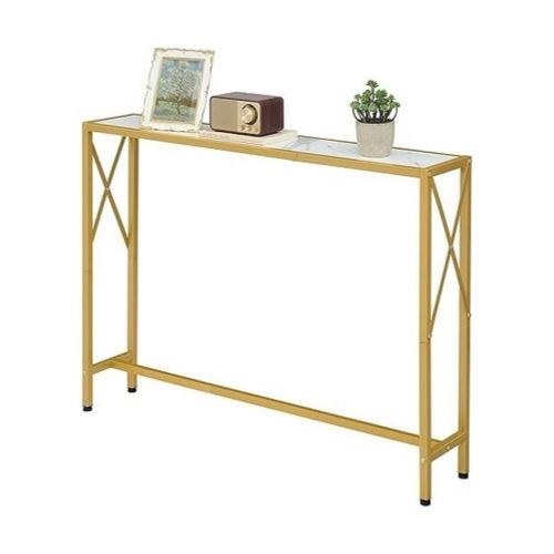 Console Table, 41.7" Narrow Sofa Table