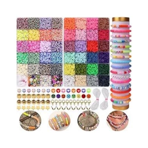 XSEINO 9000 Pcs Clay Beads Bracelet Making Kit