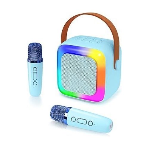 Karaoke Machine with 2 Wireless Microphones