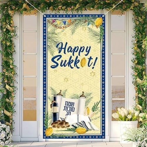 Happy Sukkot Door Cover
