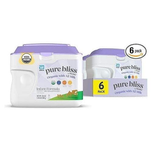 6 Pack Of Similac Pure Bliss Organic Infant Formula (OU-D)