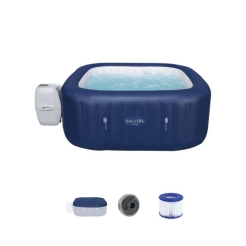 Bestway SaluSpa Hawaii AirJet 2 to 6 Person Square Inflatable Hot Tub