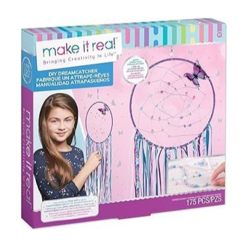 175-Pcs Make It Real DIY Dreamcatcher Kit - Butterfly