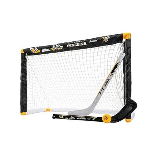 Franklin Sports Penguins Mini Hockey Set