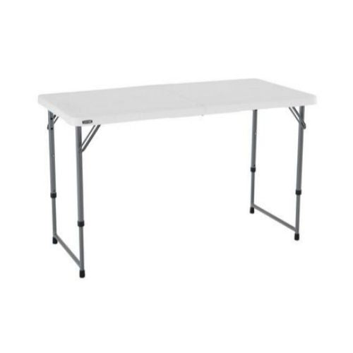 Lifetime Height Adjustable 4-Ft Folding Table