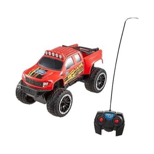 Hot Wheels Red Ford Remote-Control Toy Truck