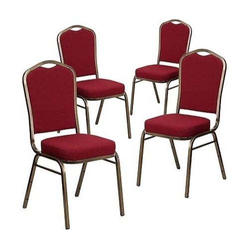 4 Flash Furniture Hercules Stacking Banquet Chairs