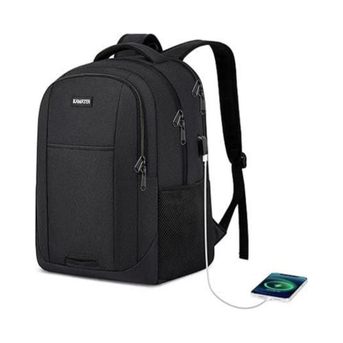 Large Backpack With USB Slot.