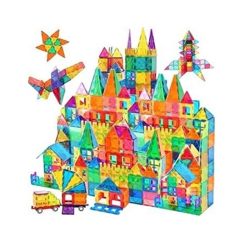 102-Pcs Magnetic Tiles