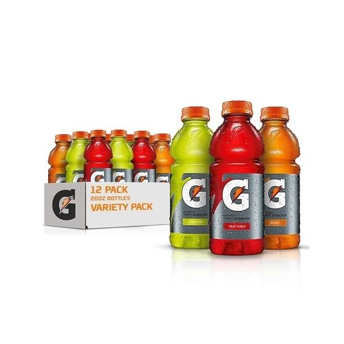 12 Pack Gatorade Thirst Quencher Sports Drink, Variety Pack, 20oz Bottles