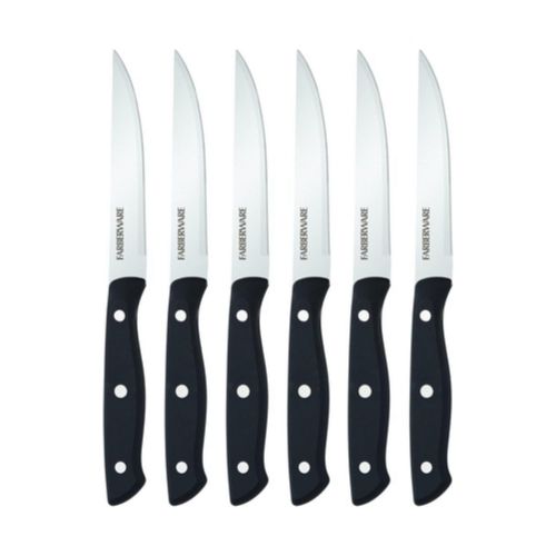6-Piece Farberware Triple Riveted Steak Knife Set