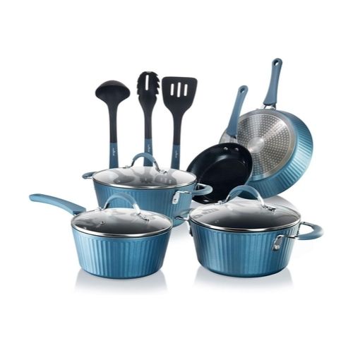 NutriChef Nonstick Cookware Excilon Home Kitchen Ware Set