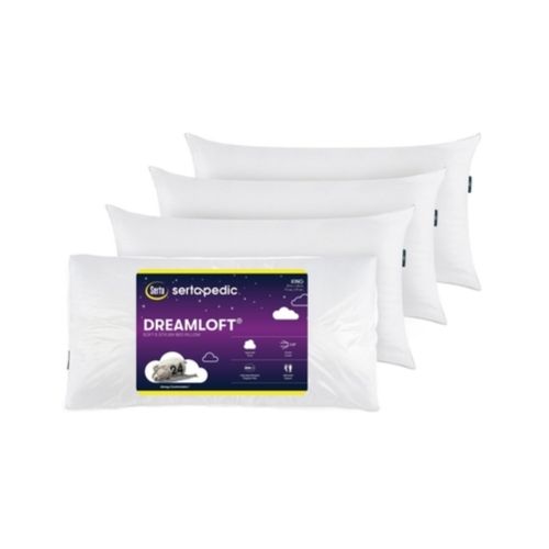 4 Sertapedic Dreamloft Bed Pillow, King