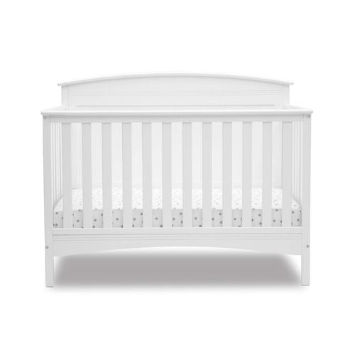 Delta Children Archer Solid Panel 4-in-1 Convertible Baby Crib