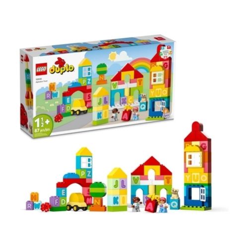 87-Pcs LEGO DUPLO Classic Alphabet Town