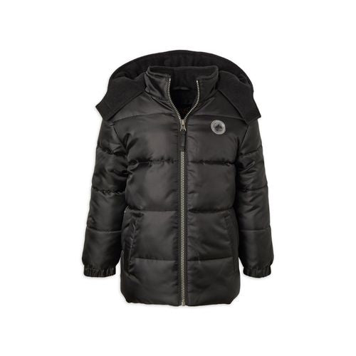 Boys Hooded Ripstop Puffer Winter Coat