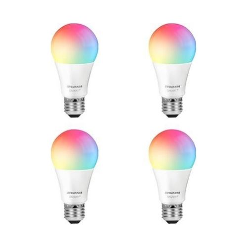 4-Pack Wifi LED Smart Light Bulb