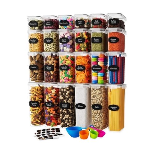 Chef's Path 24-Piece Airtight Food Storage Set.