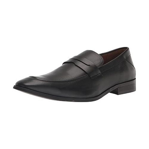 Tommy Hilfiger Men's Black Simol Penny Loafers