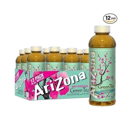 12-Pack AriZona Green Tea with Ginseng and Honey