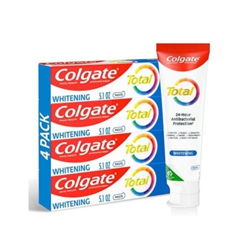 Pack Of Colgate Total Whitening Mint Toothpaste