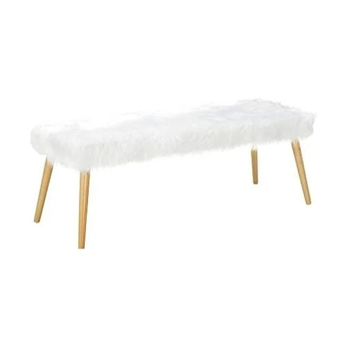 Christopher Knight Home Magnus Long Hair Furry Ottoman