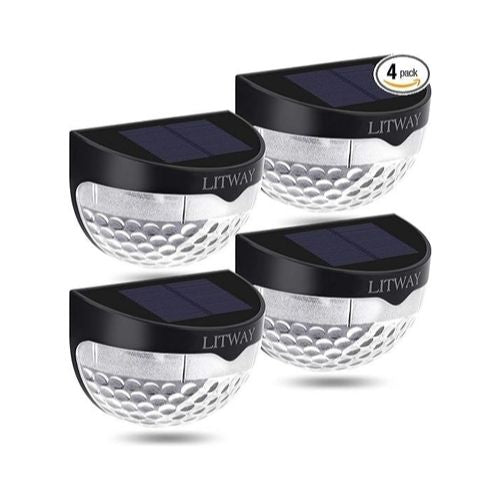 4-Pack Solar Outdoor Light