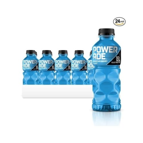 24-Pack POWERADE Mountain Berry Blast, 20 Oz Bottles