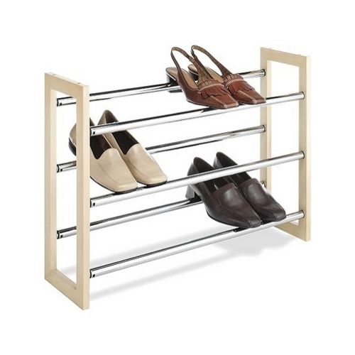 Whitmor 3 Tier Expandable Shoe Rack