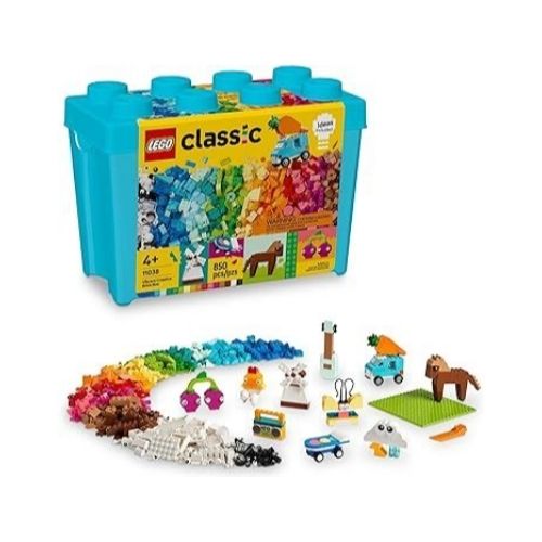 LEGO Classic Vibrant Creative Brick Box, 850 Pcs