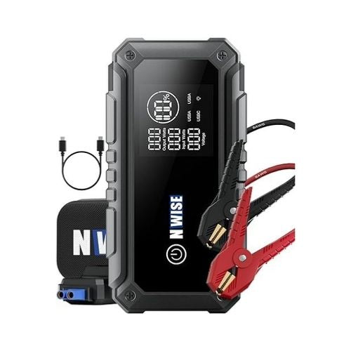 NWISE 3000A Peak 25800mAh 12V Car Jump Starter