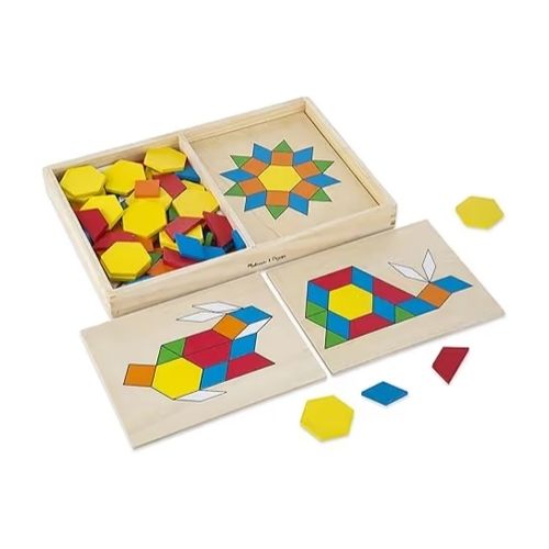 Melissa & Doug Pattern Blocks and Boards