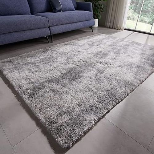 Cozy Soft Indoor 4'X6' Fluffy Rug