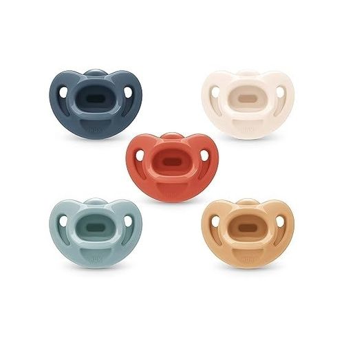 5 Count NUK Comfy Orthodontic Pacifiers