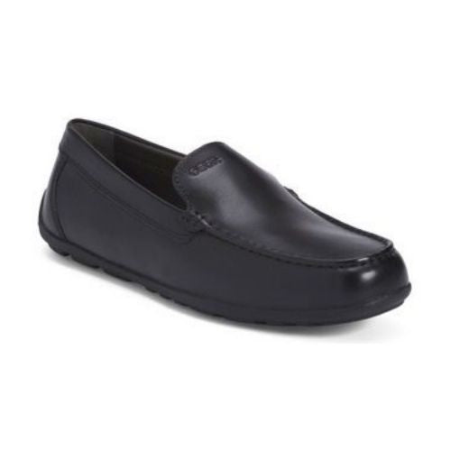 Geox Kid’s Leather New Fast Moccasin Shoes