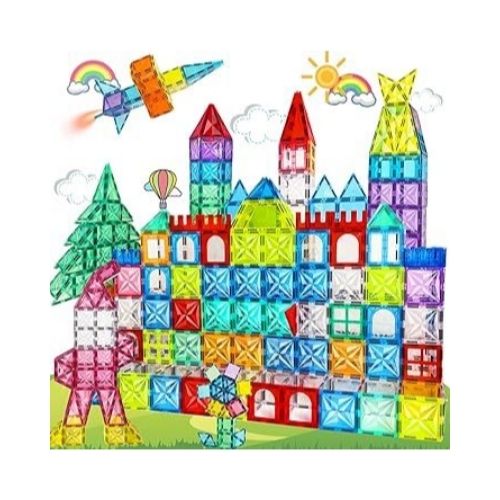 100 Piece Magnetic Blocks Set