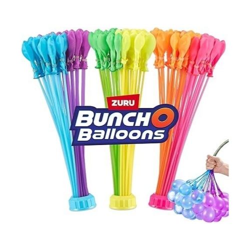 3 Pack Of Bunch O Balloons Tropical Party With 100+ Rapid-Filling Self-Sealing Water Balloons